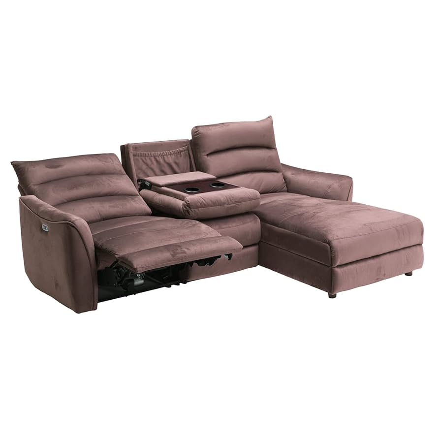 Amazon｜245cm カウチ ソファ【片電動カウチソファレイバン（FAB